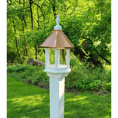 Copper Roof Bird Feeder, Weather-Resistant | Wayfair North America