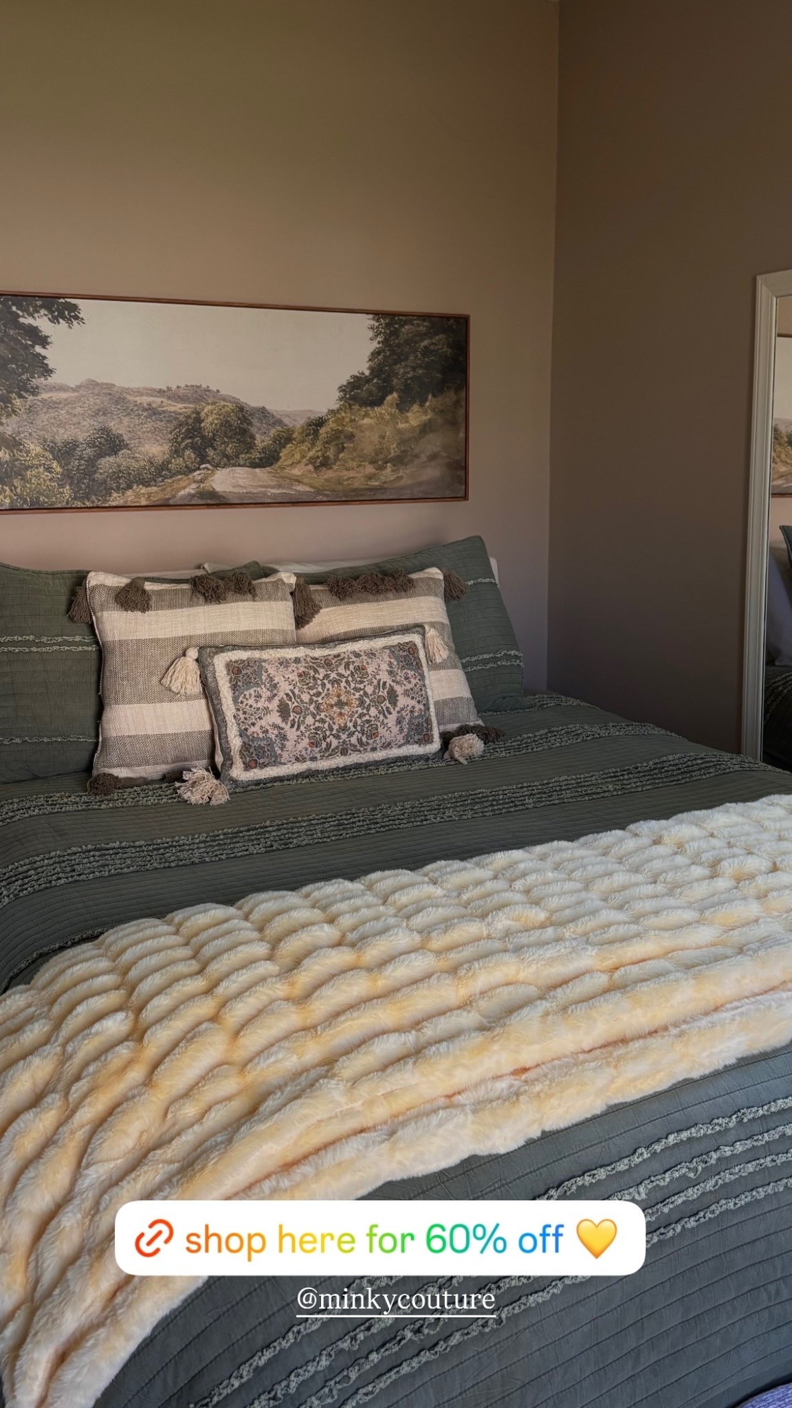 @minkycouture get 60% off when you use code ELYSSAB 

#LTKSaleAlert #LTKMothersDay #LTKHome