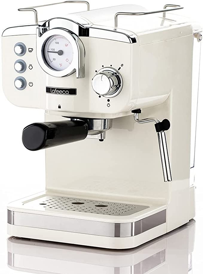 Lafeeca Espresso Machine 19 Bar Fast Heating Cappuccino Coffee Maker with Milk Frother Steam Wand... | Amazon (US)