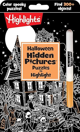 Halloween Hidden Pictures Puzzles to Highlight: Halloween Coloring & Activity Book with Over 300 ... | Amazon (US)