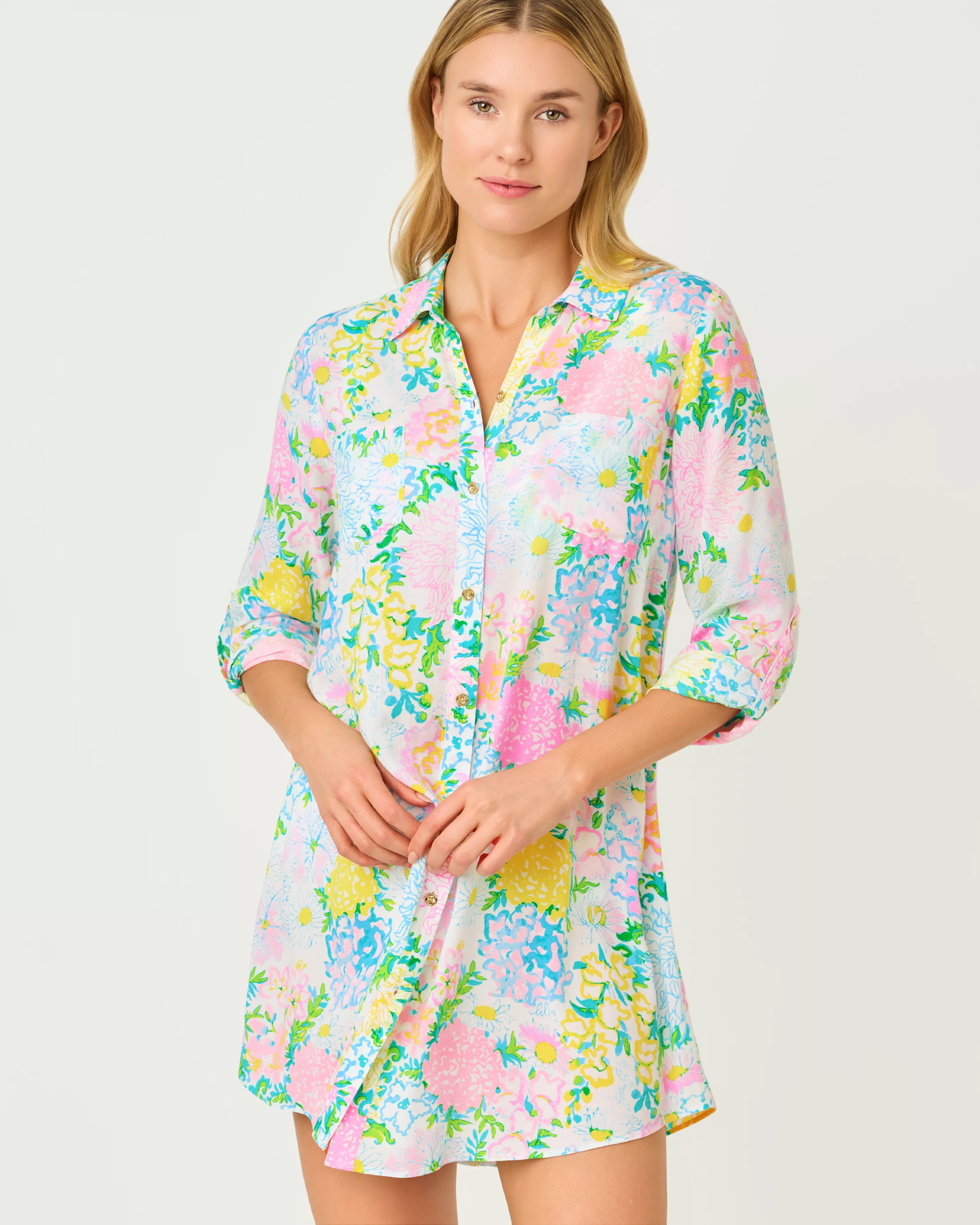 Natalie Shirtdress Cover-Up | Lilly Pulitzer