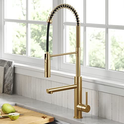 KRAUS Artec Pro (2nd Gen) Commercial Style Pull-Down Single Handle Kitchen Faucet with Pot Fil... | Amazon (US)