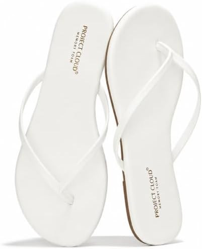 Project Cloud Flip Flops for Women Footwear- Lightweight and Memory Foam Insole Sandals for Women... | Amazon (US)