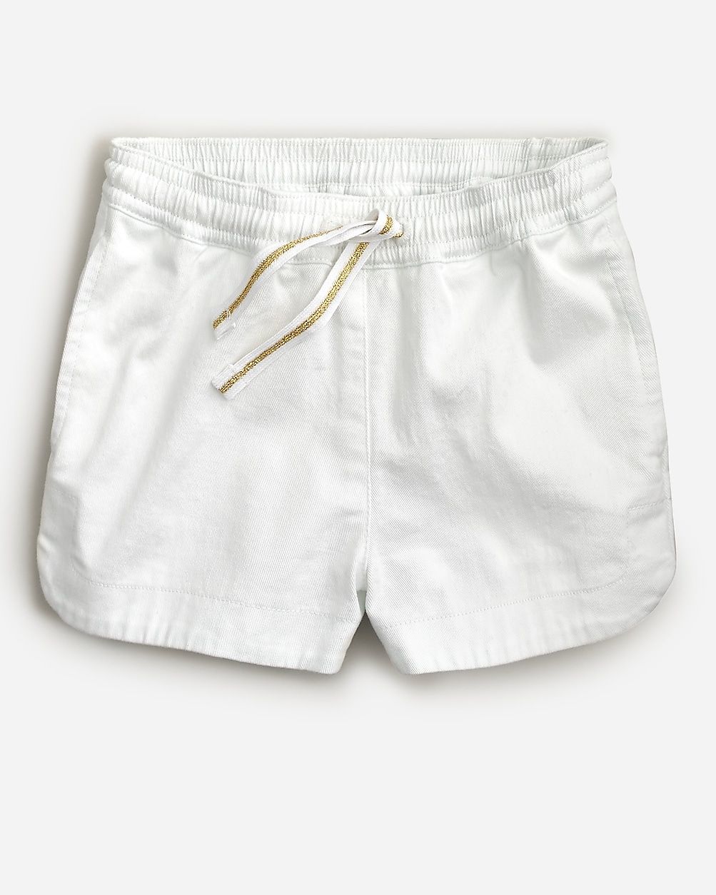 Girls' fishtail-hem short in chino | J.Crew US