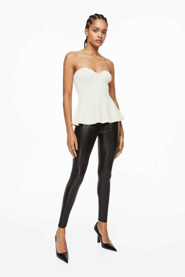 Faux Leather Leggings | H&M (US + CA)