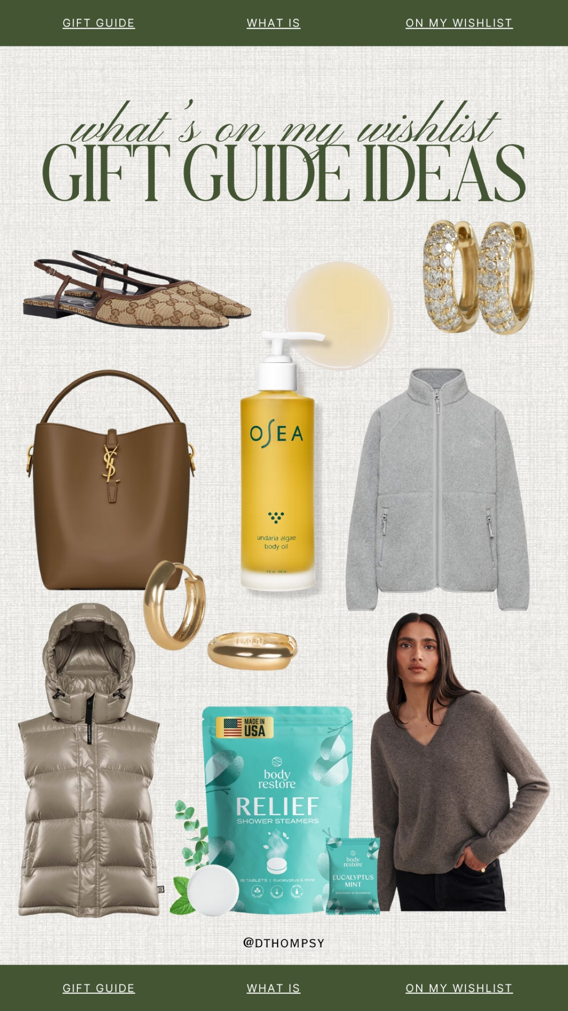 gift guide (on my wishlist)

#LTKHoliday #LTKGiftGuide