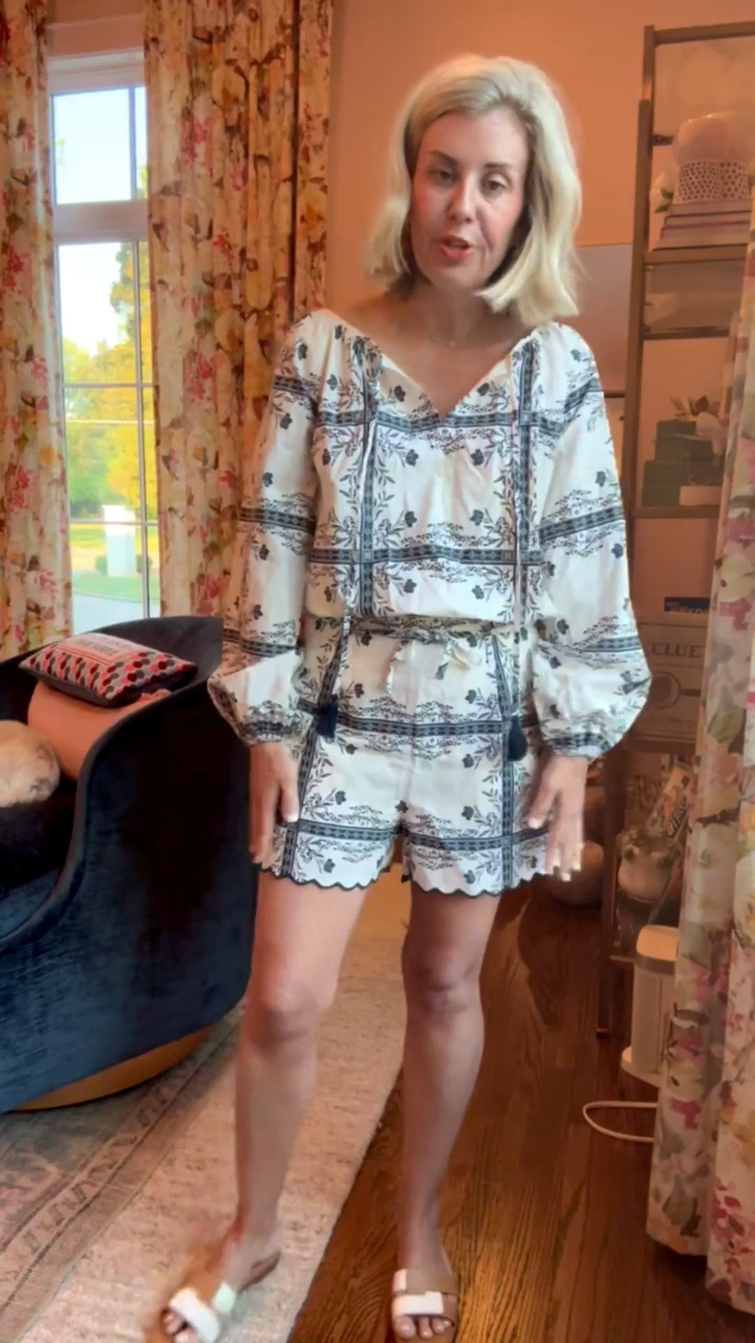 Wow….tar-Jay for the win with this set!  The scallop detail on the shirts is a yes and we are styling these pieces ALL the ways!
Top - small (may grab xs)
Shorts - 4 tts 
Sandal - 8 tts

#LTKootd #LTKdayinmylife #LTKstorytime