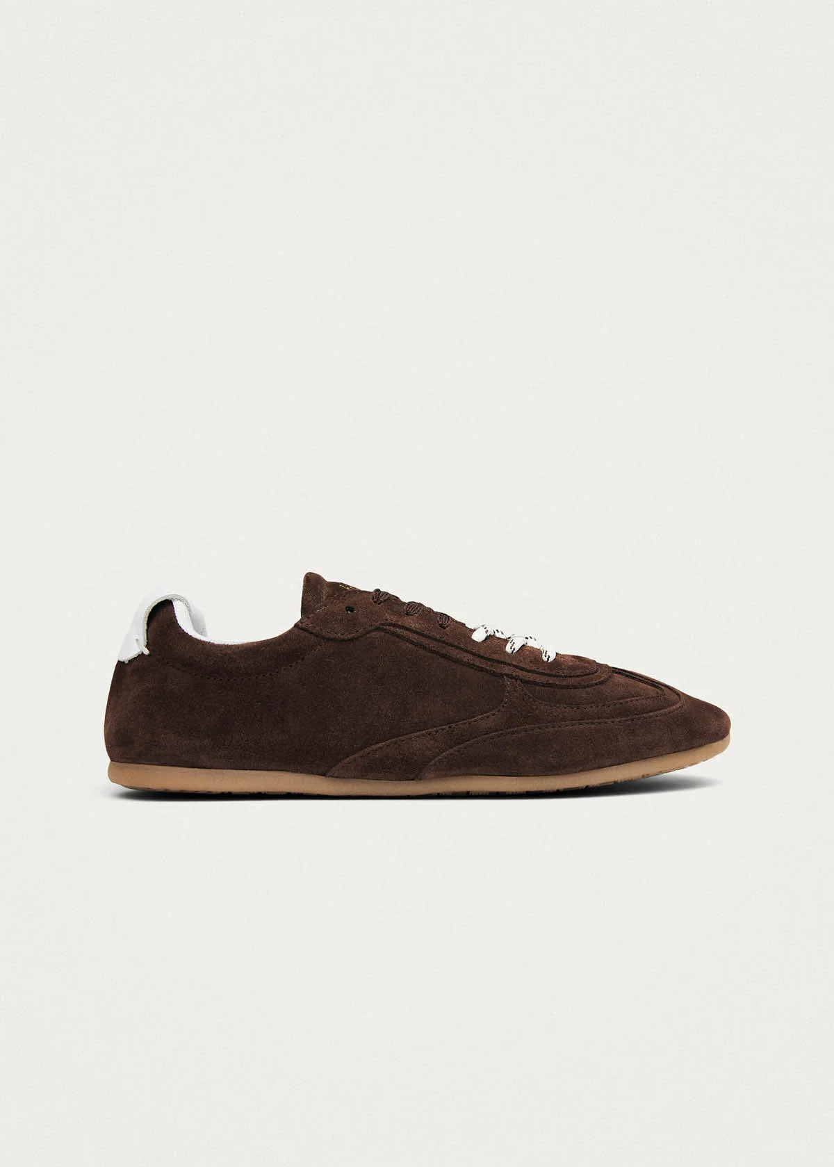 Tb.24 Suede Chocolate Brown Leather Sneakers | ALOHAS (Global)