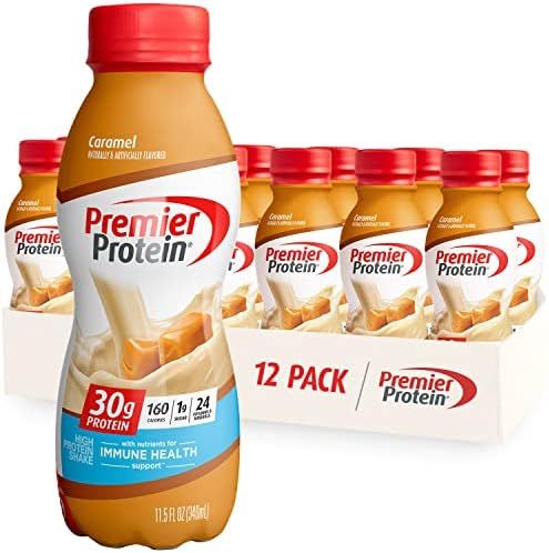Amazon.com: Premier Protein Shake, Caramel, 11.5 Fl. Oz (Pack of 12) | Amazon (US)