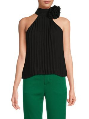 Area Stars Andrea Pleated Top on SALE | Saks OFF 5TH | Saks Fifth Avenue OFF 5TH
