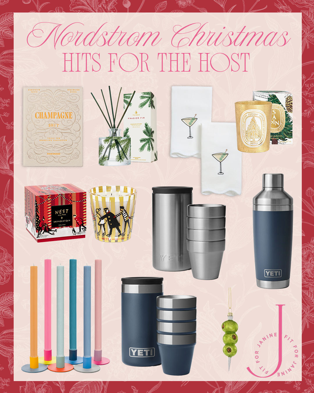 Heading to a party this season, and need the perfect gift for the host/hostess? Here are my top Nordstrom finds that will sure to be a hit!

Fit4Janine, Gifts, Gift Guide, Holiday, 'Tis the Season 

 