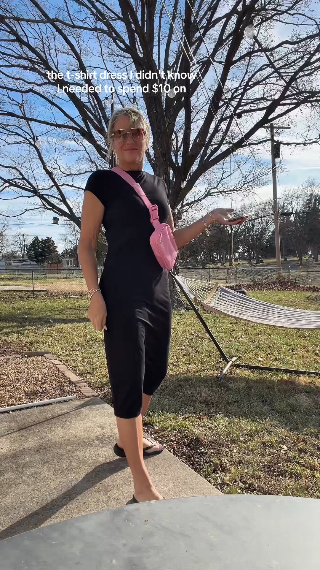 The easiest throw-on-and-go outfit for spring 🤍 this $10 t-shirt dress is lightweight, flattering, and perfect for everyday wear.

t shirt dress women | spring dress outfit | affordable dresses for women | casual everyday dress | walmart dress finds | budget fashion outfit | comfy spring outfit | easy outfit ideas women | lightweight summer dress | casual midi dress | basic wardrobe staples women | everyday style women | minimal outfit spring | throw on and go outfit | travel outfit women | mom outfits casual | over 40 fashion women | over 50 fashion women | simple chic outfit | spring capsule wardrobe

#LTKOver40 #LTKmomlife #LTKootd