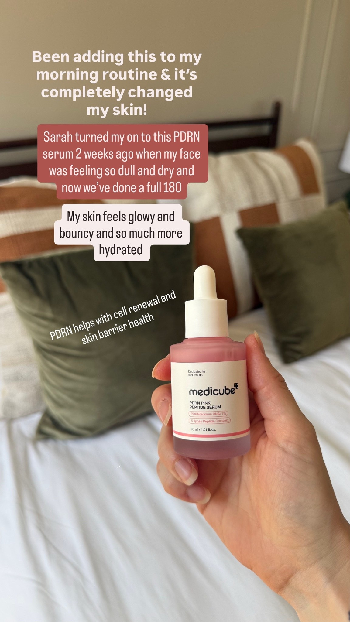 PDRN serum that has literally turned my skin around! So hydrated and plump! Medicube skincare

#LTKdayinmylife #LTKgrwm #LTKBeauty