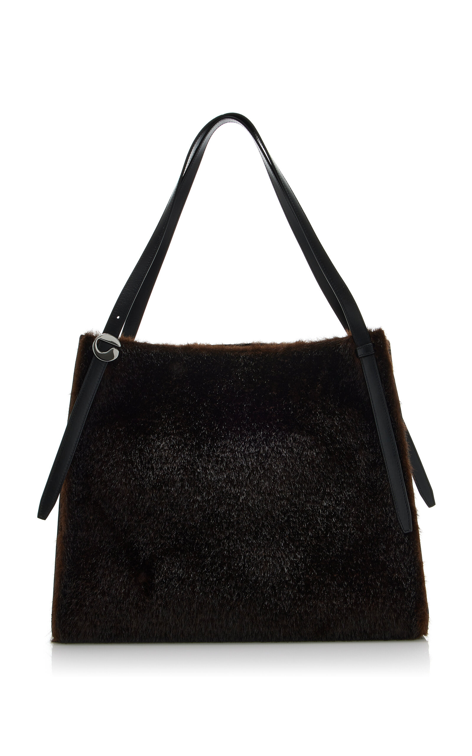 Coperni - Belt Faux Fur Tote Bag - Brown - OS - Moda Operandi | Moda Operandi (Global)