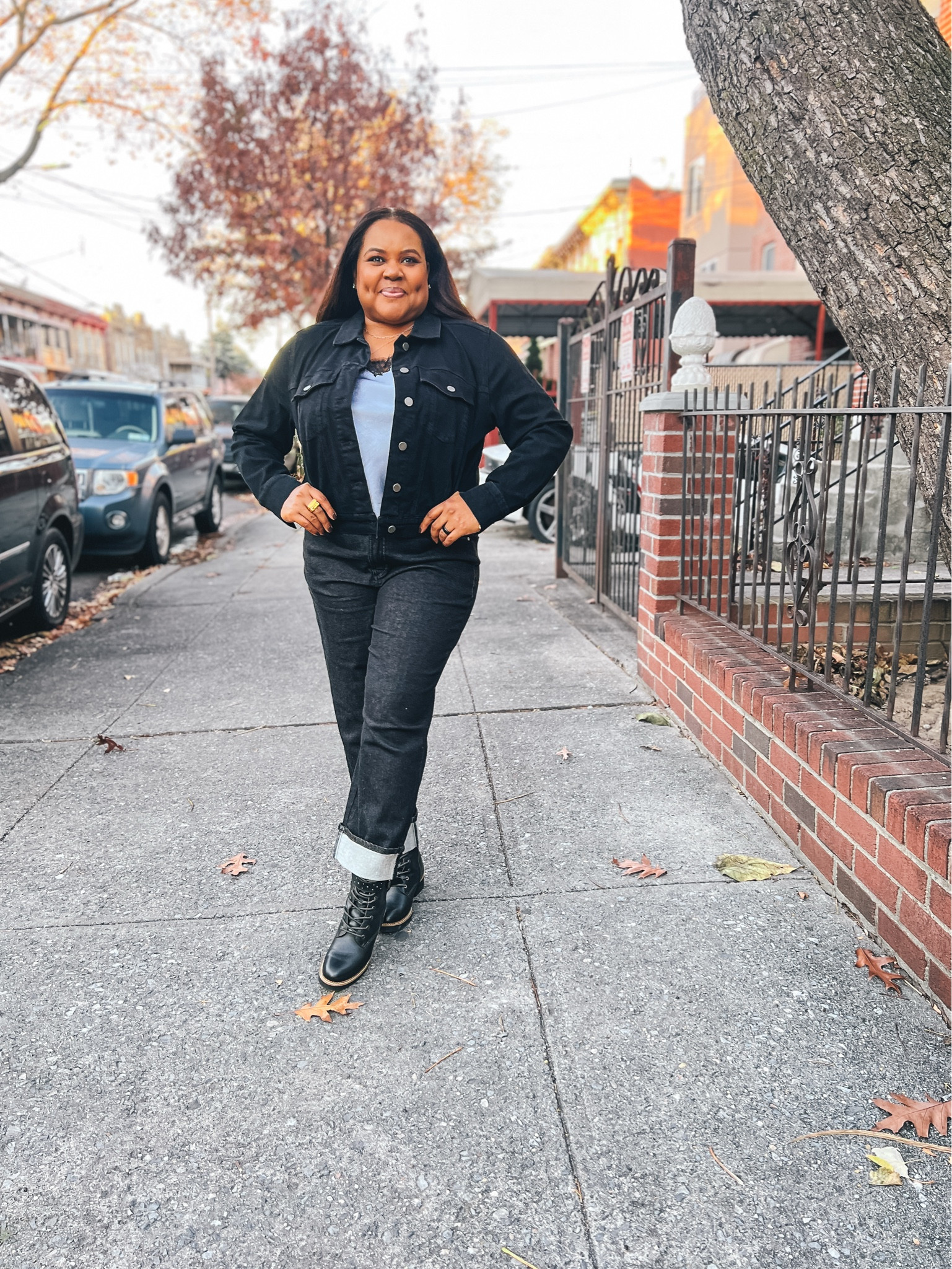 Universal Standard Denim Drive 
Code INFS-AMBPATRANILA for additional 10% off! 

J Crew, lace camisole, dark jeans, denim jacket, dark denim, Patranila. #ltkseasonal #ltkover40 #LTKfindsunder100 

#LTKMidsize #LTKSaleAlert #LTKStyleTip