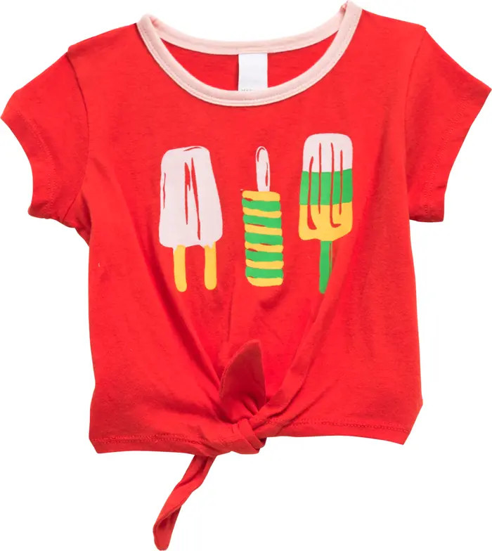 Harper Canyon Tie Front Graphic Tee | Nordstromrack | Nordstrom Rack