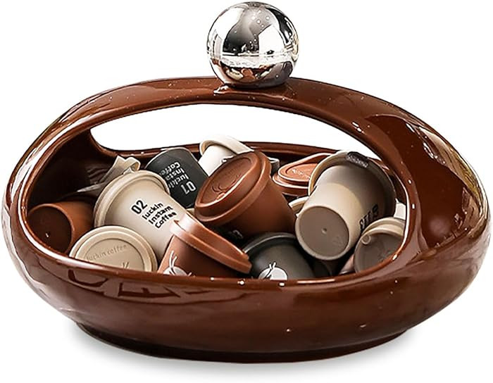 Ceramic Jewelry Tray for Women, Trinket Dish Holder for Rings Earrings Necklaces Watch Keys, Smal... | Amazon (US)