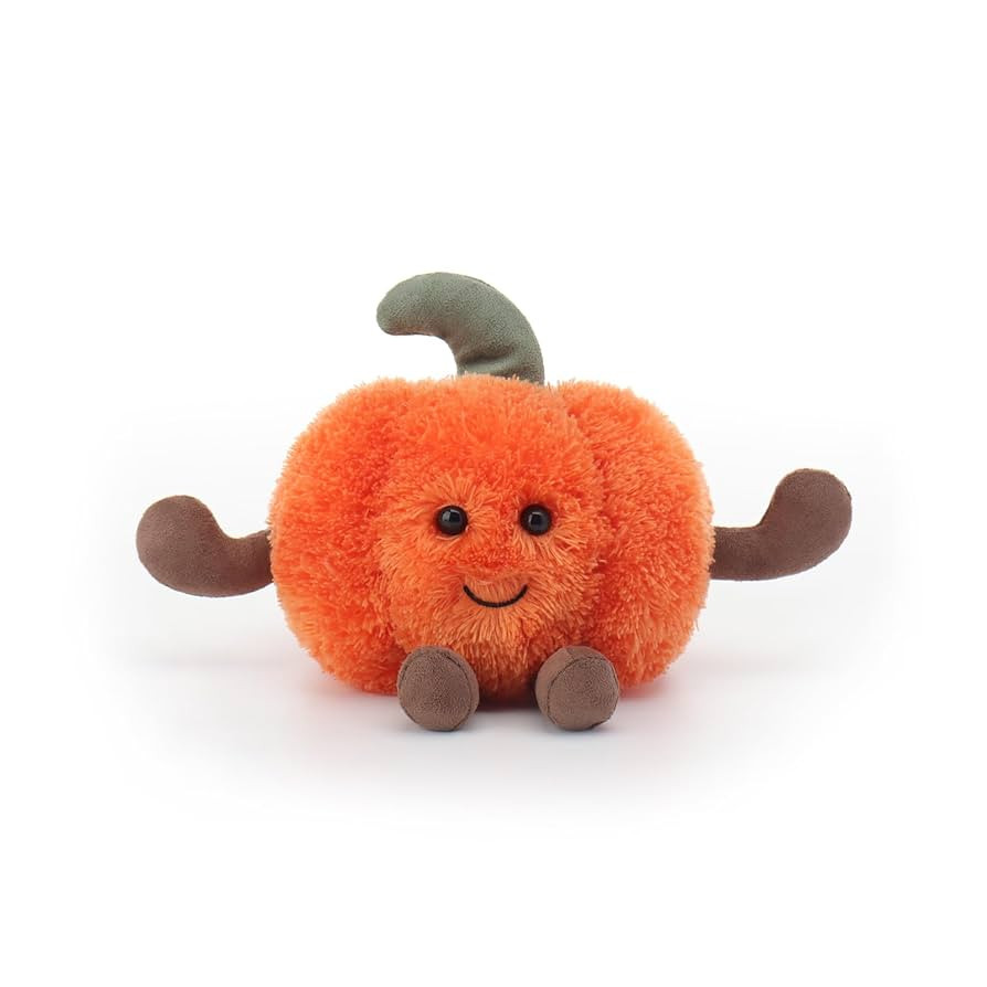 Apricot Lamb Velvet Happy Pumpkin Stuffed Animals for Kids, Soft Cute Plush Toys for Baby Girl an... | Amazon (US)