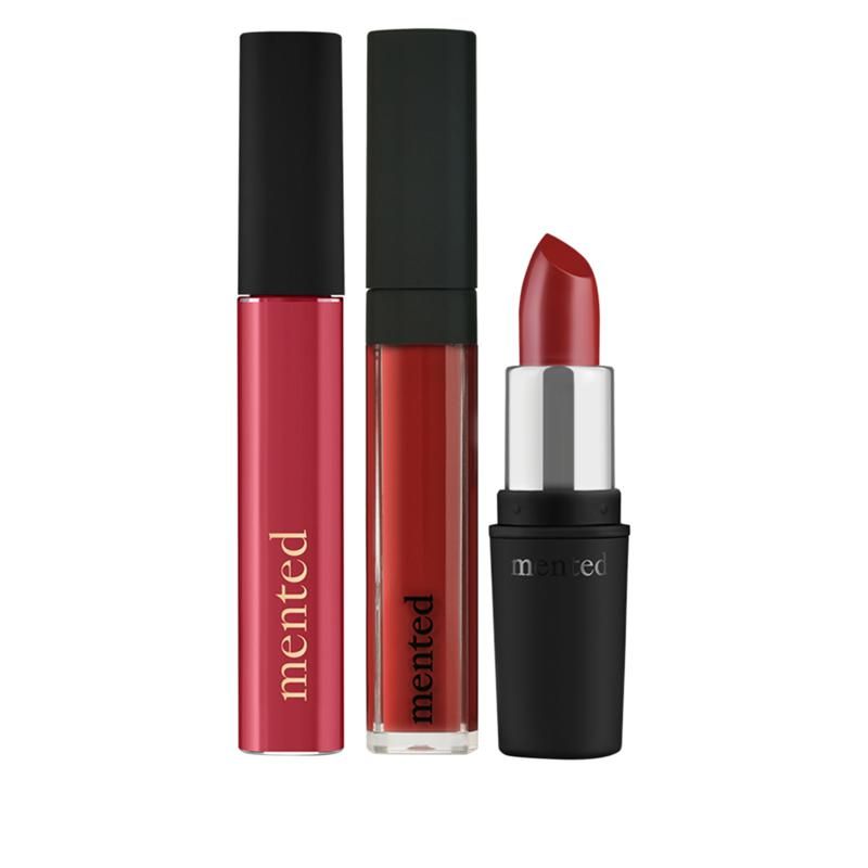 Mented 3-piece Red Lip Set | HSN