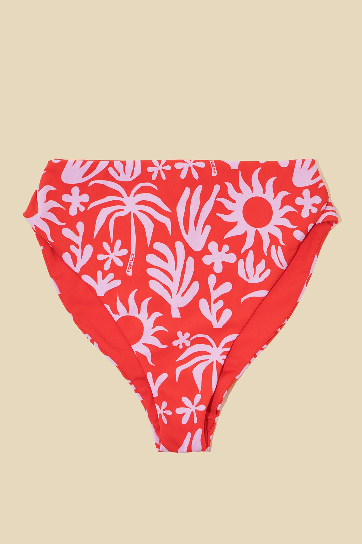 High Tide Reversible Cheeky Bikini Bottom - Paradiso | POPFLEX