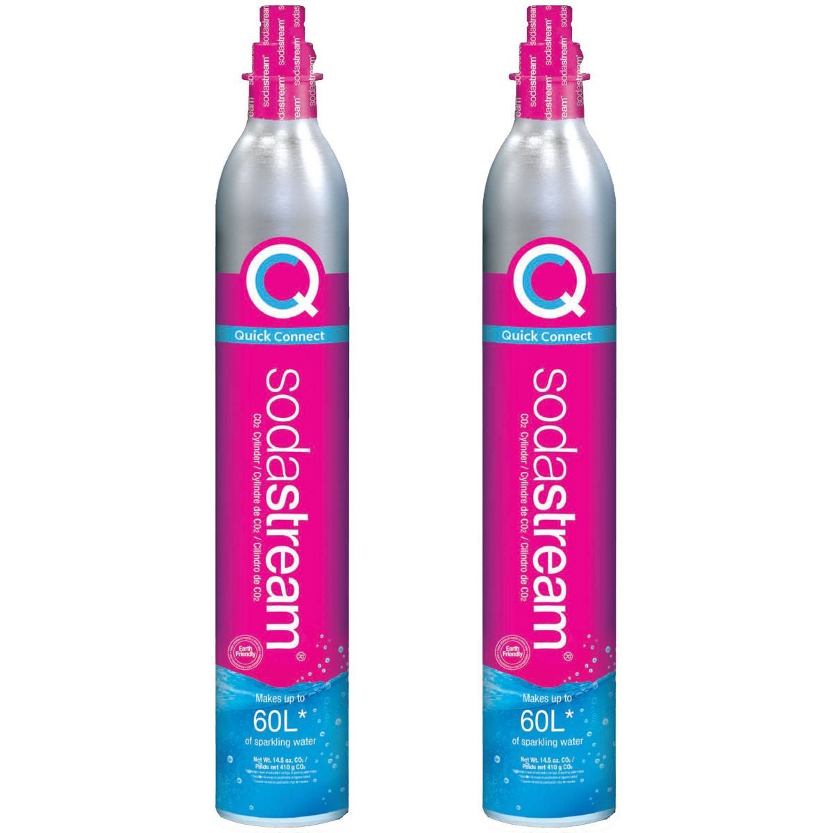 Sodastream Quick Connect Co2 Exchange Carbonator Set of 2 Plus Target Gift Card with Exchange | Target