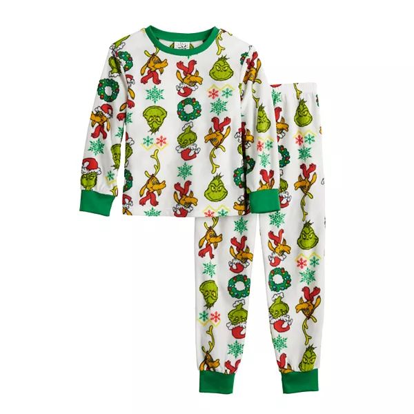 Boys 4-12 Jammies For Your Families® The Grinch Pajama Set | Kohl's