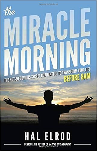 The Miracle Morning: The Not-So-Obvious Secret Guaranteed to Transform Your Life (Before 8AM)



... | Amazon (US)