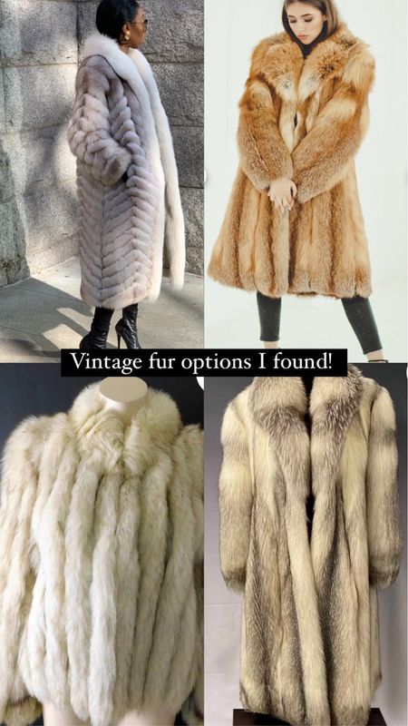 Vintage fur coats, fur coat finds. Winter coats, 

#LTKstyletip #LTKSeasonal