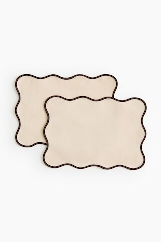 2-pack water-repellent place mats | H&M (UK, MY, IN, SG, PH, TW, HK)