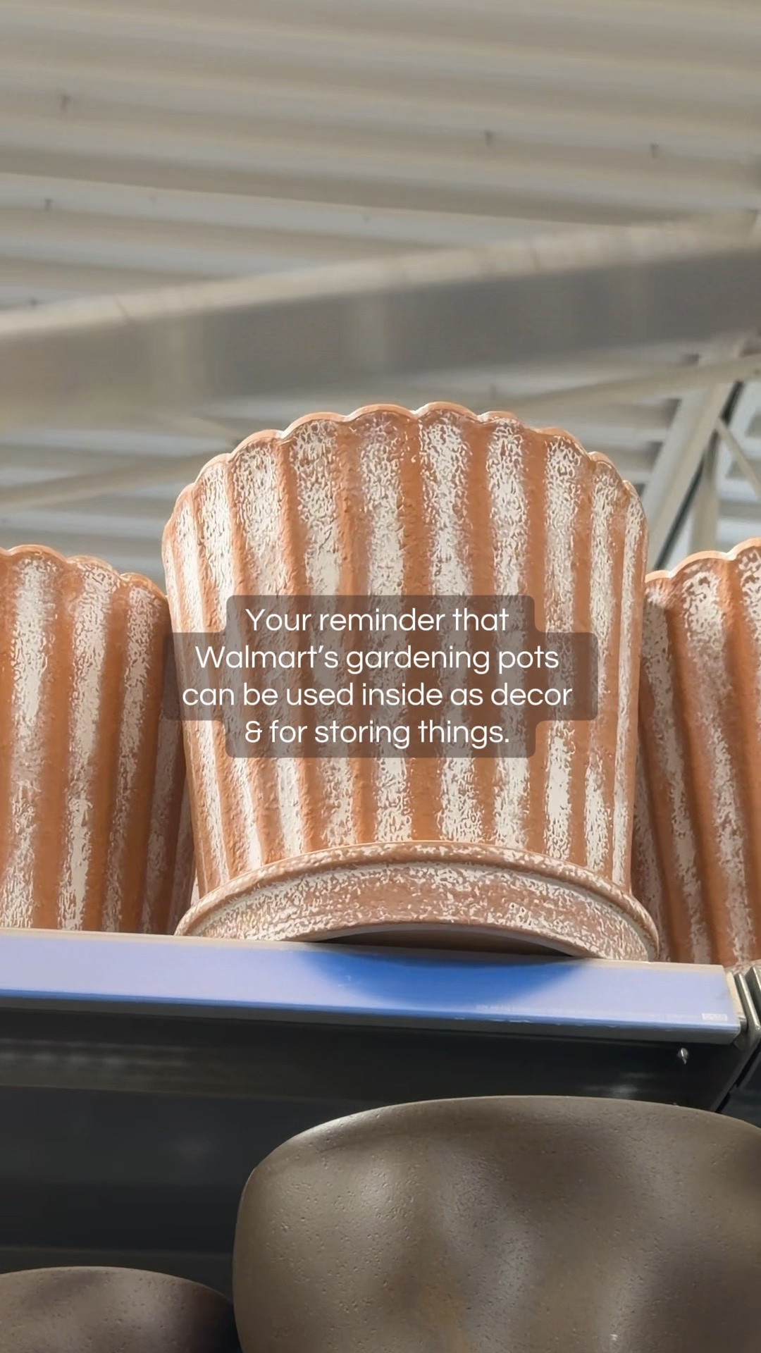 Love the texture and versatility gardening pots can bring to the inside of your home! 🏠 Walmart finds, Walmart decor, home decor, home decor on a budget, budget decor.

#LTKHome #LTKSeasonal #LTKdayinmylife