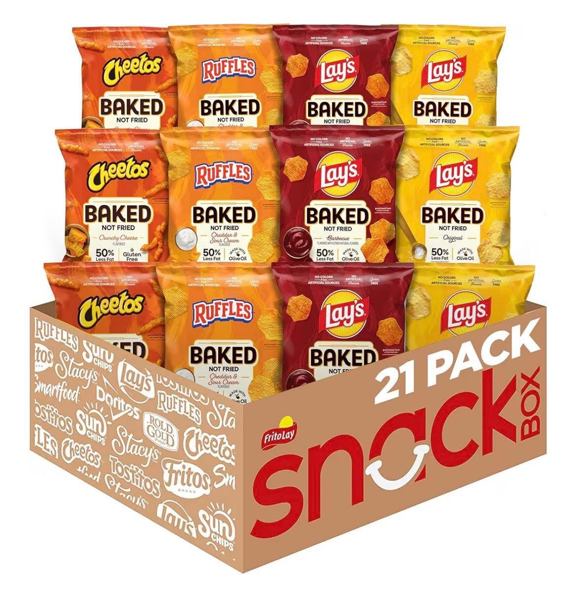 The super popular Lays Baked Chip Snack Box is down to $12.89 today at Amazon! Great deal for this pack that includes 4 varieties of baked chips. Perfect for taking in lunches or snacking on the go. 

#LTKfoodie #LTKHome #LTKSaleAlert
