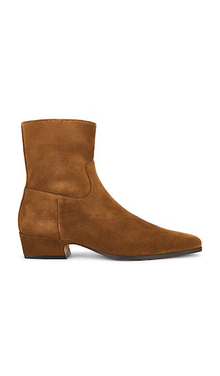 Dusty Boot in Chestnut Suede | Revolve Clothing (Global)