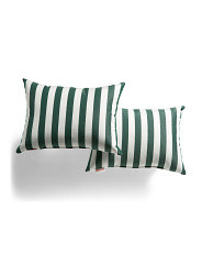 Made In Usa 2pk Outdoor Striped Pillows | Throw Pillows | Marshalls | Marshalls