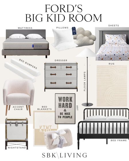 HOME \ Ford’s big kid bedroom!

Decor
Bedding
Bed
Nightstand 
Accent chair 
Rug

#LTKkids #LTKhome