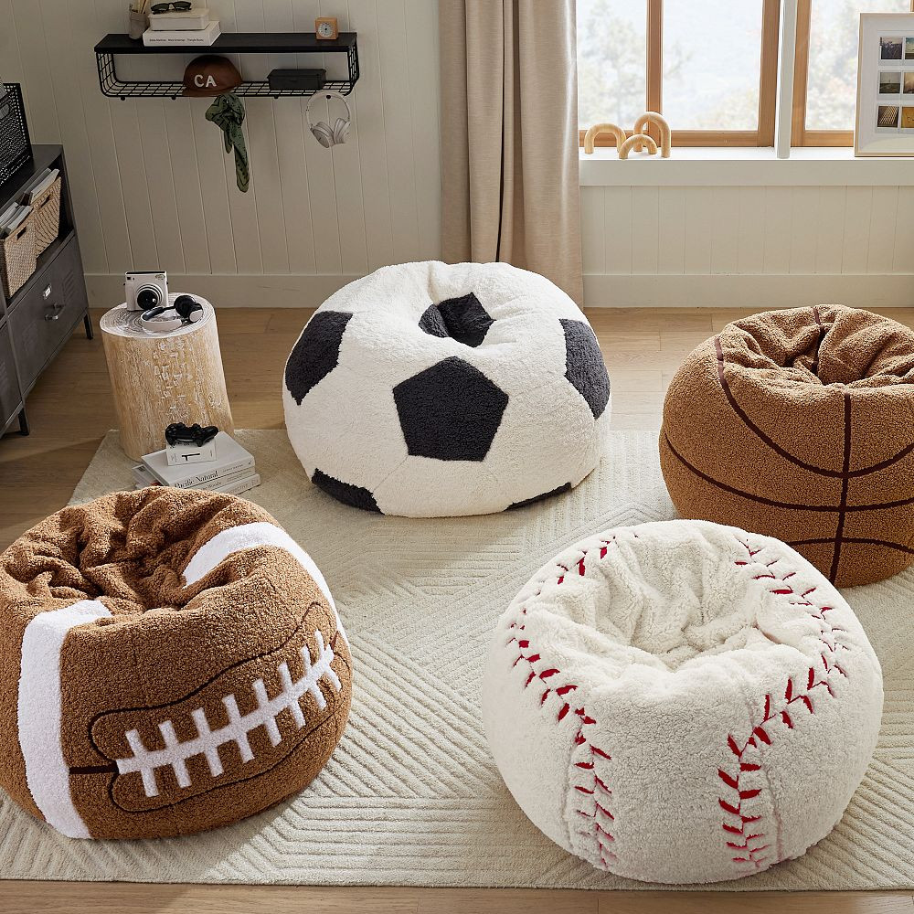 Soccer Bean Bag Chair Collection | Pottery Barn Teen