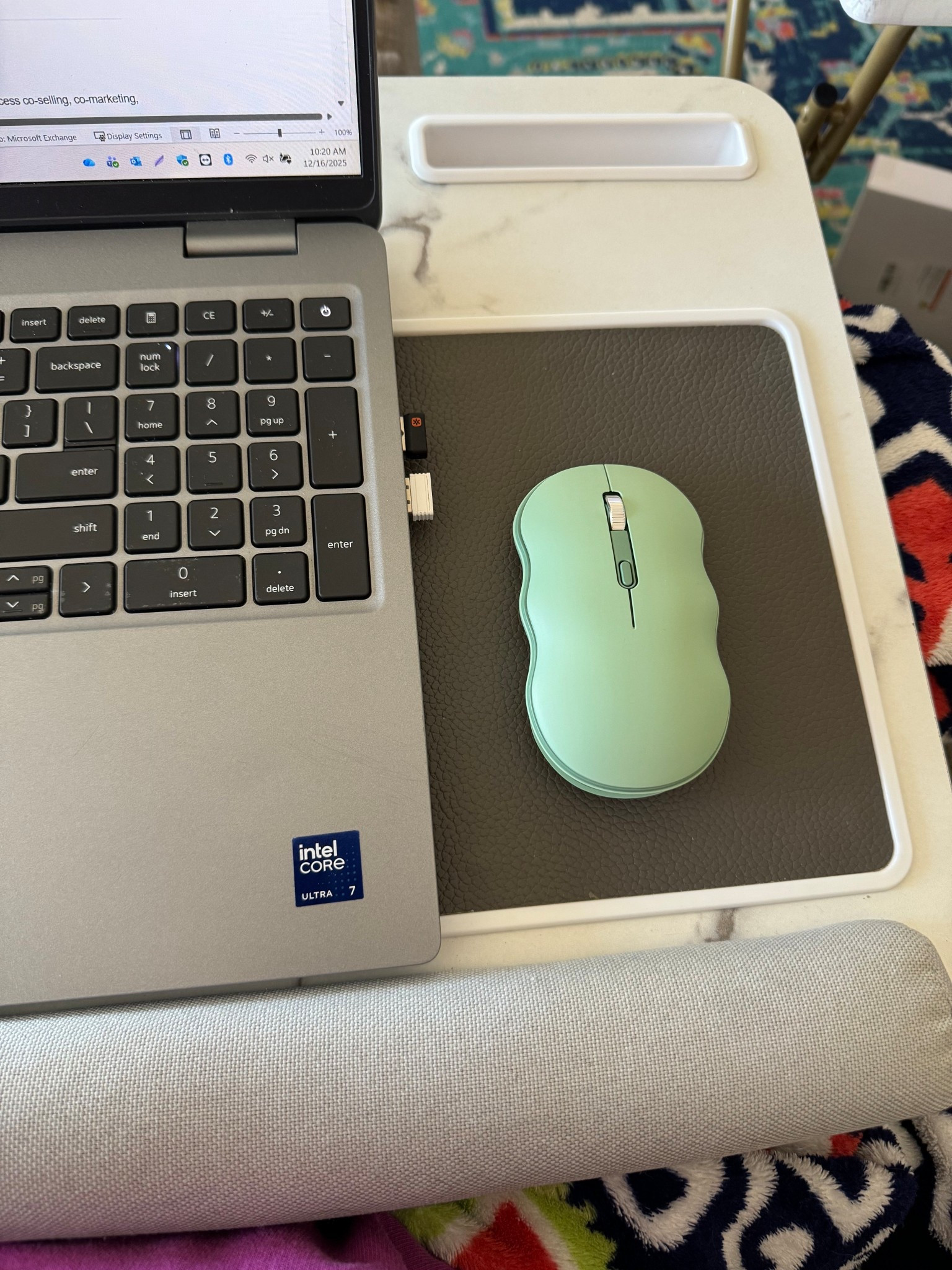 Stocking stuffer for the remote worker: this cute wireless mouse. This comes in this mint green as well as a pale pink. It comes with a dongle that plugs into USB receiver and only requires an AA battery. // office gifts, coworker gift, stocking stuffer idea

#LTKGiftGuide #LTKdayinmylife #LTKFindsUnder50