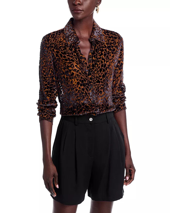 Desano Burnout Velvet Shirt | Bloomingdale's (US)
