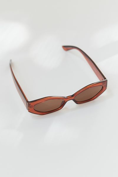 Aster Chunky Rectangle Sunglasses | Urban Outfitters (US and RoW)