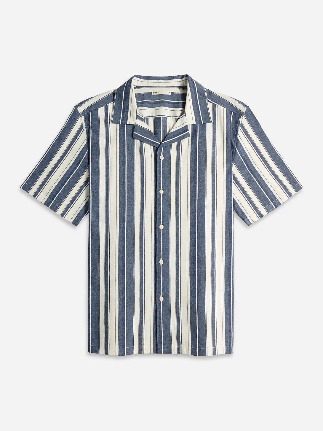 Rockaway Striped Short Sleeve Shirt | ONS Clothing