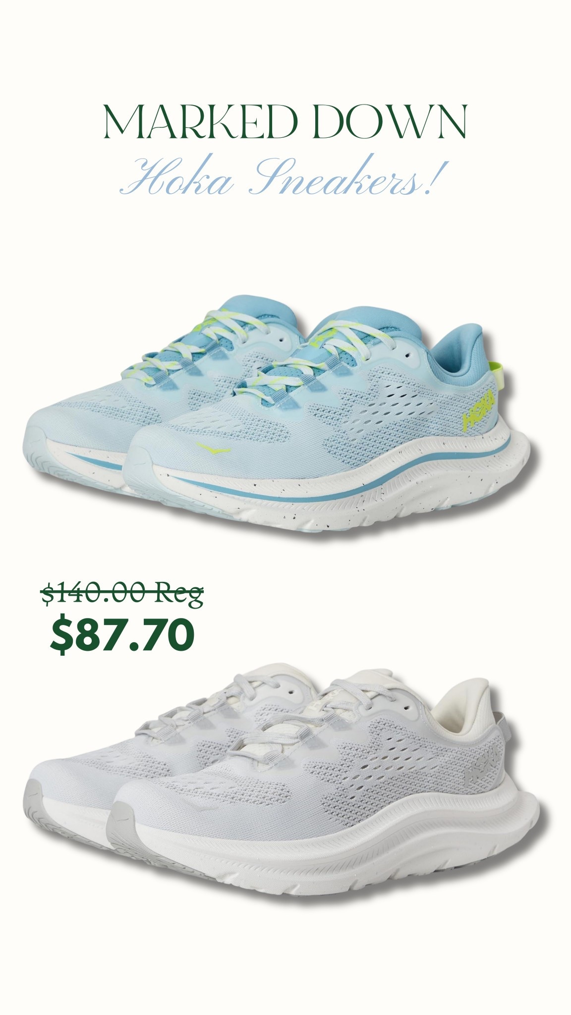 Run!! What a great deal on these HOKA sneakers!! Grab them while you can!!

#LTKgrwm #LTKActive #LTKootd