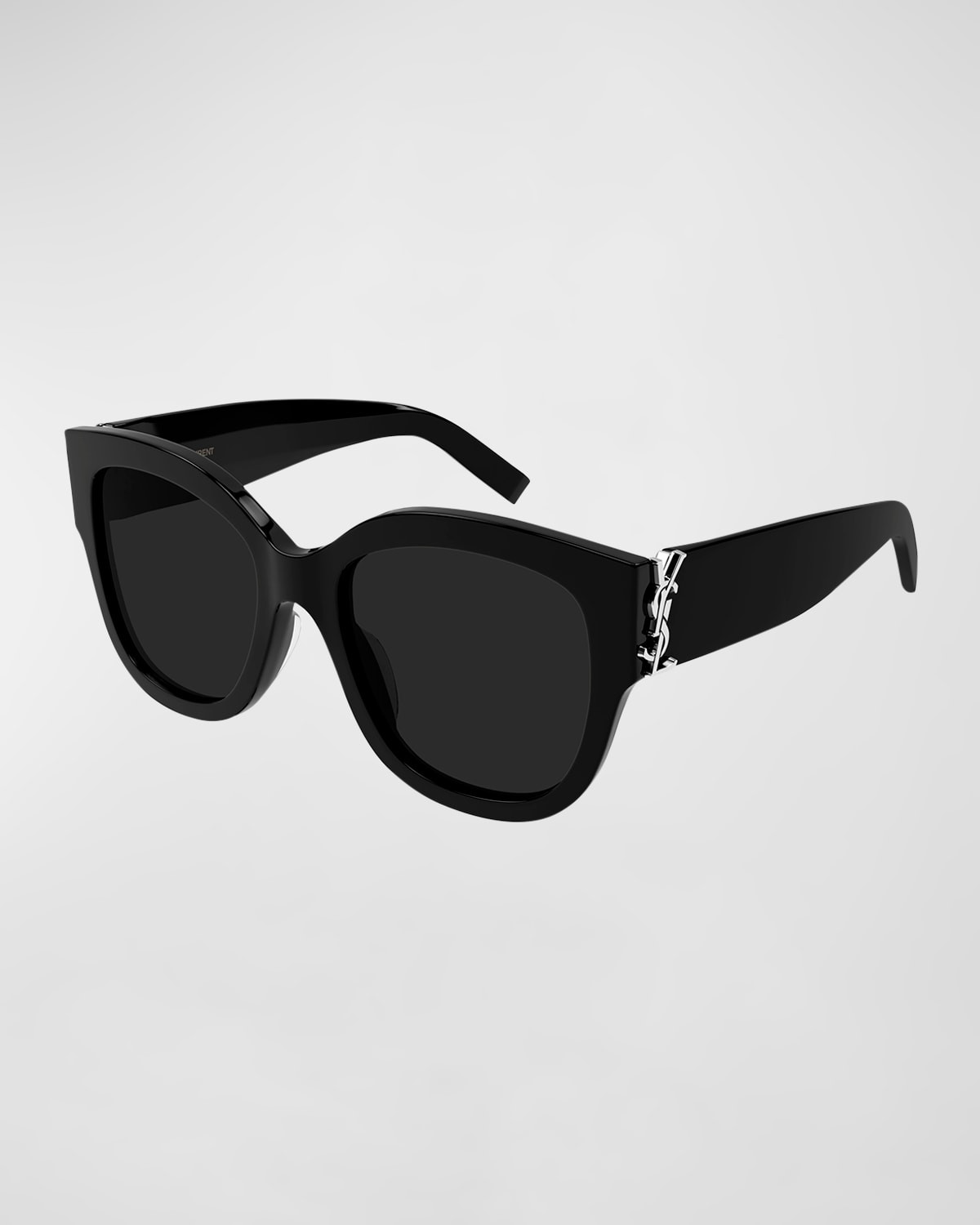 YSL Oversized Acetate Cat-Eye Sunglasses | Neiman Marcus