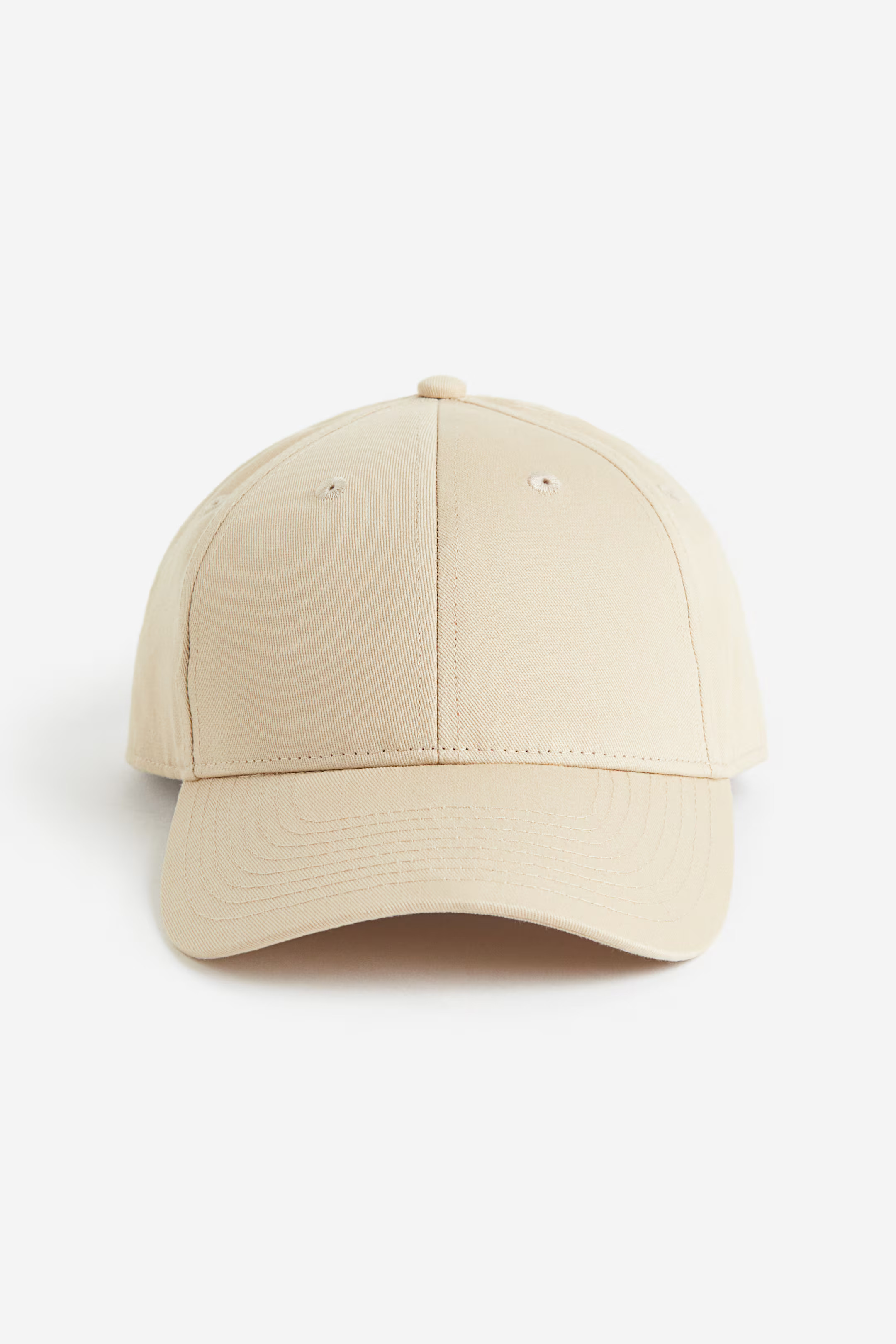Cotton Twill Cap - Beige - Men | H&M US | H&M (US + CA)