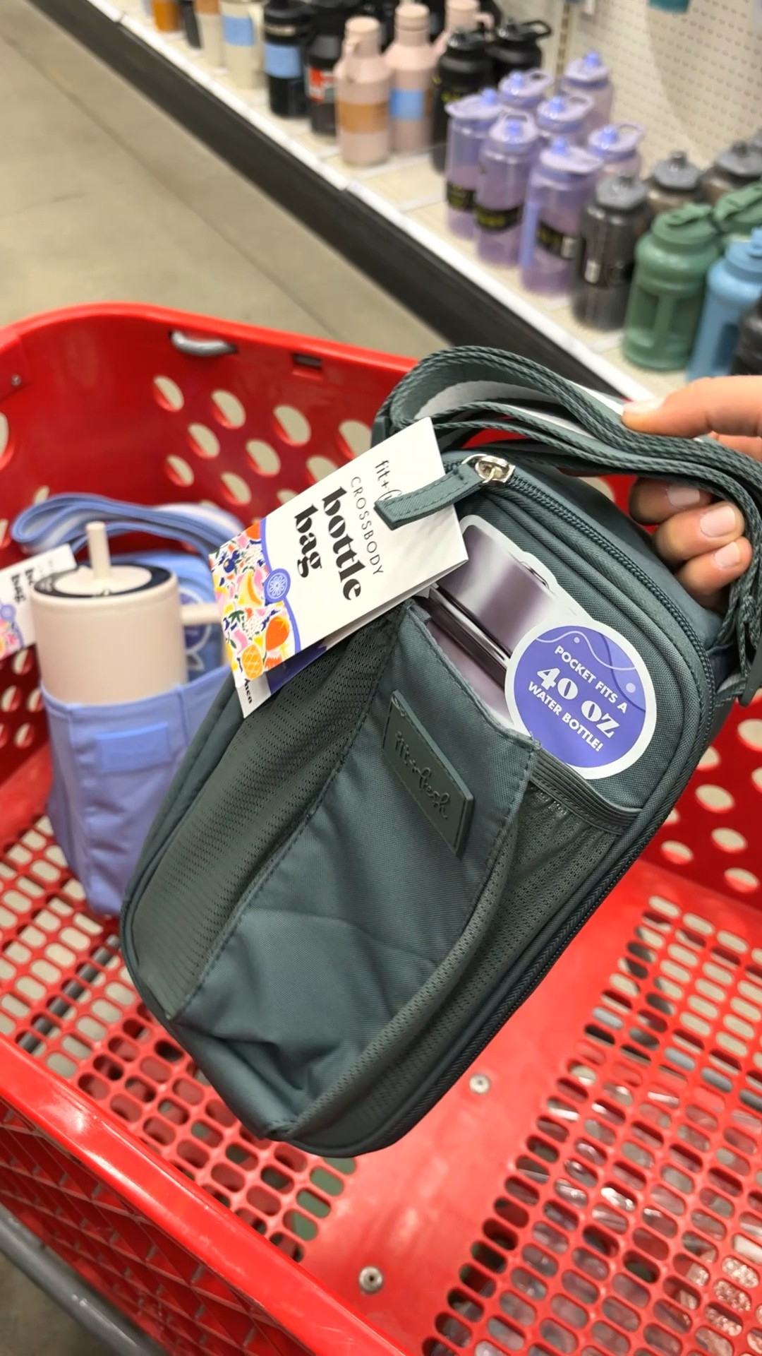 Everyone’s favorite Water Bottle Bag with snack compartment 💜 Get it while still in stock!

#LTKGiftGuide #LTKfitness #LTKfindsunder50
