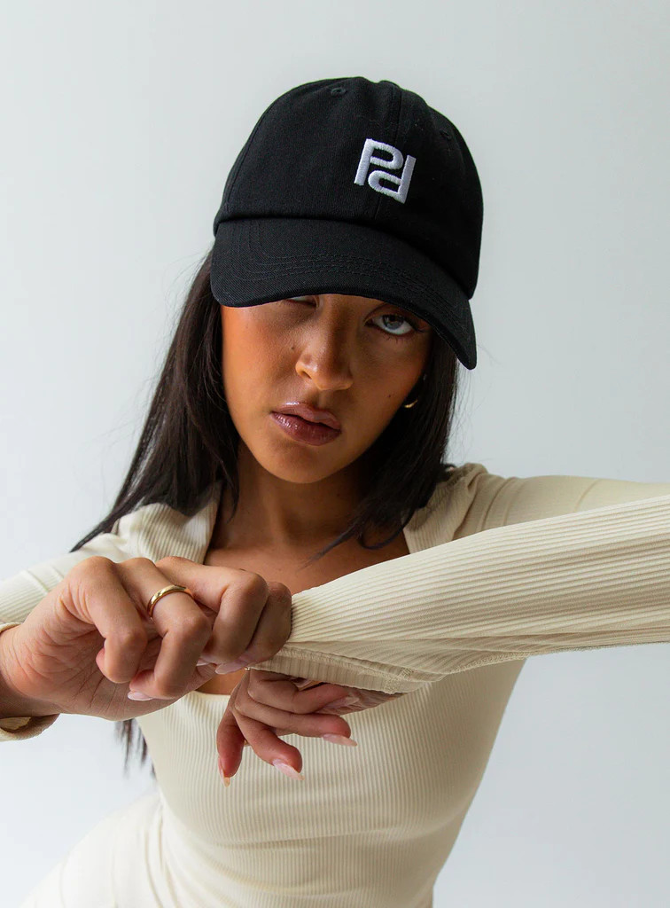 Time To Run Activewear Cap Black | Princess Polly US