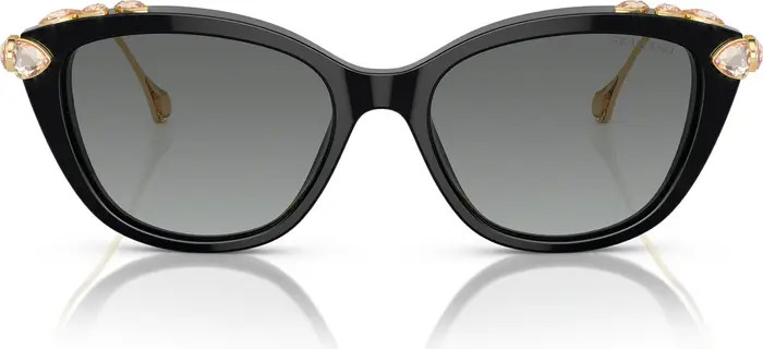 Swarovski 53mm Gradient Cat Eye Sunglasses | Nordstrom | Nordstrom