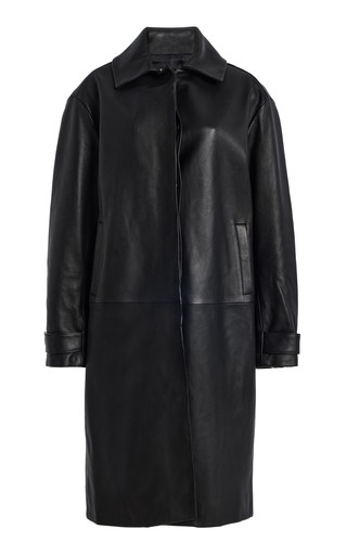 Lucien Leather Car Coat | Moda Operandi (Global)
