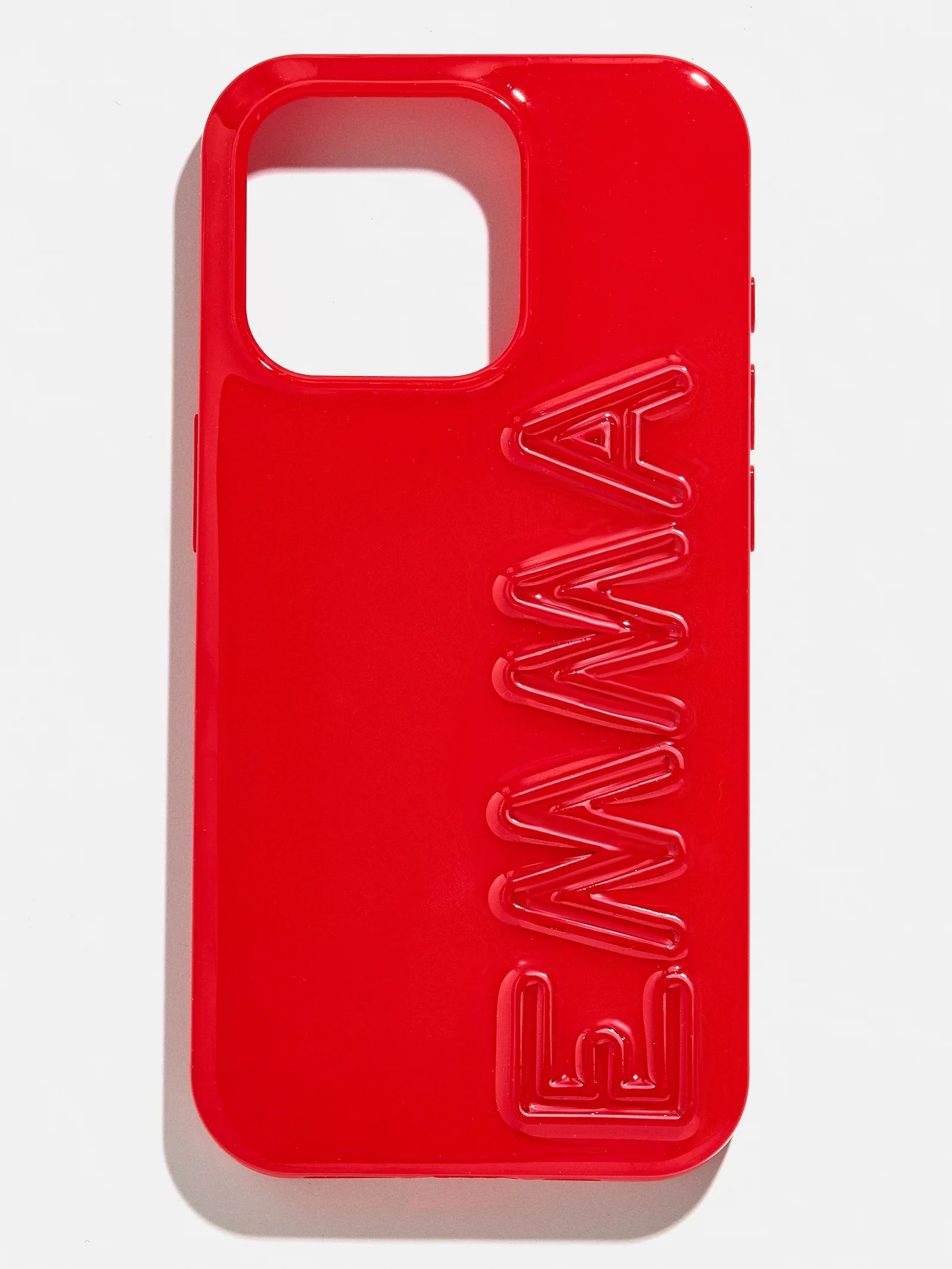 Fine Line Custom iPhone Case - Red/Dark Red | BaubleBar (US)