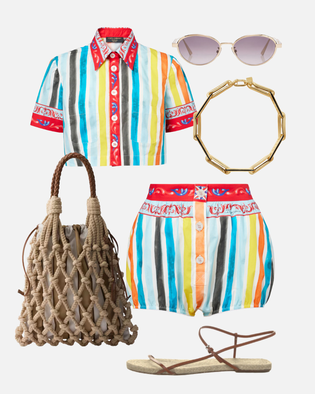 OUTFIT IDEA 10: SUMMER VACATION. Shoes are The Row but linked similar. 

 