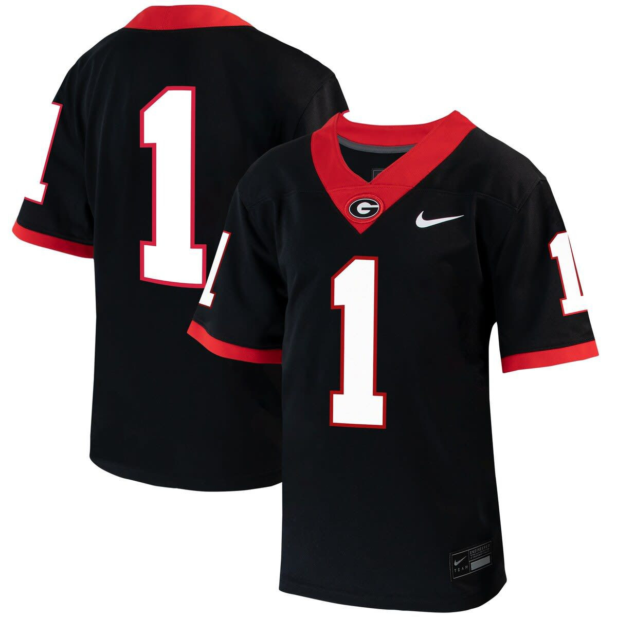 NCAA Nike #1 Georgia Bulldogs Untouchable Football Jersey | Belk