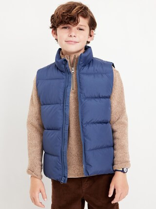 Water-Resistant Quilted Puffer Vest for Boys | Old Navy (US)